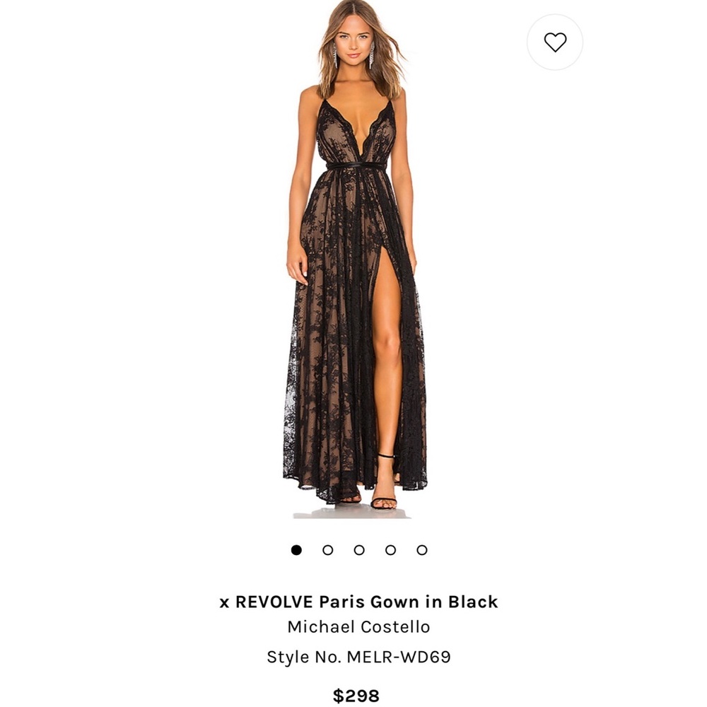 Michael Costello x REVOLVE gown